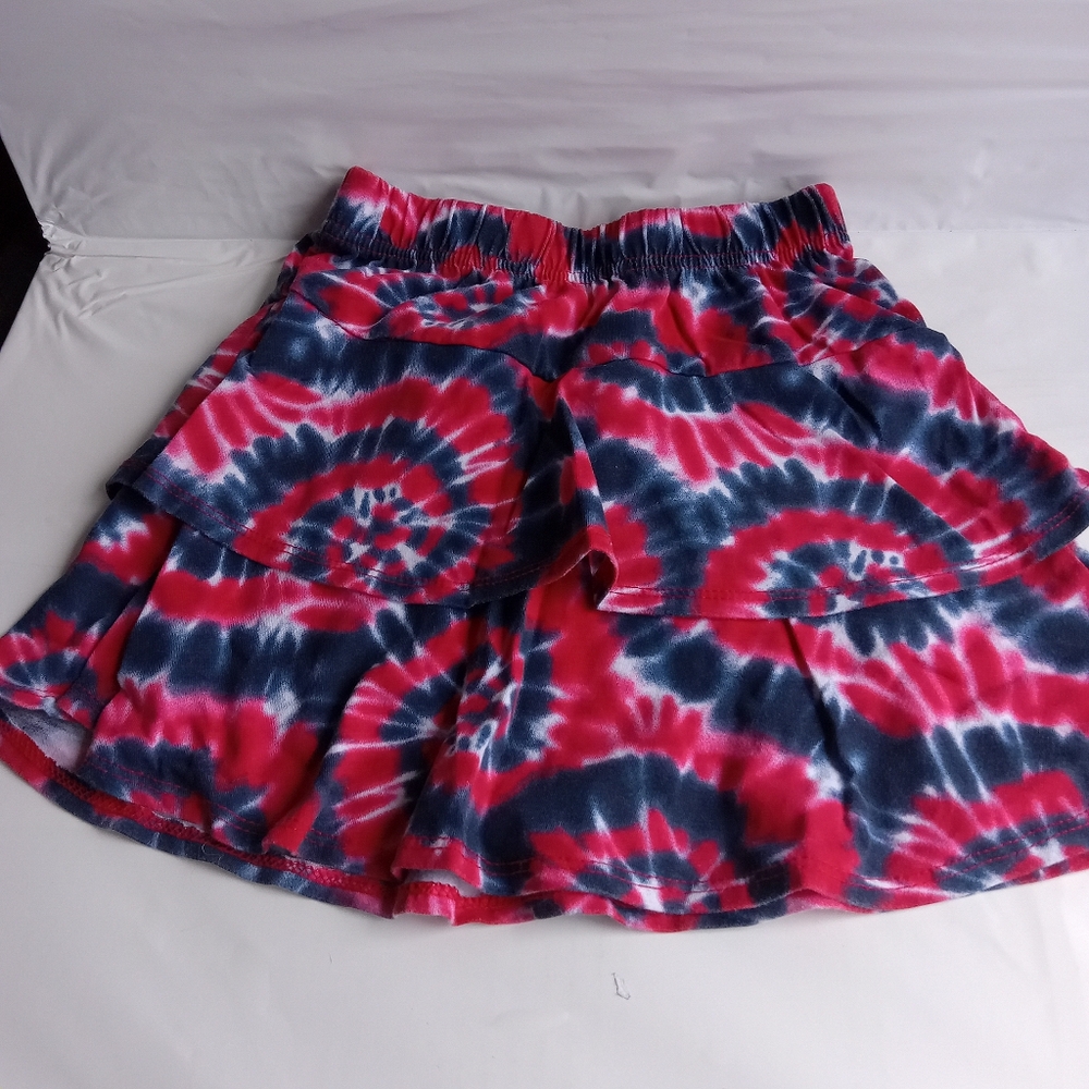 Girl  Skirt - Red and Blue